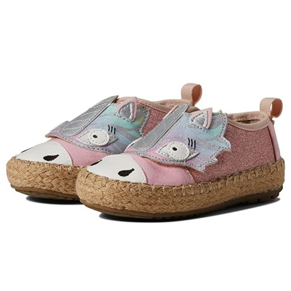 EMU Australia Unicorn Nest Kids US 3 Pink Slip On Round Toe Espadrille JOBB1684